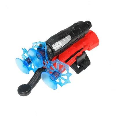 Cosplay Spider Launcher Suction Cup Projectile Toy Soft Bullet Gun Stick to the Wall Spider Man Props Gift Kids Toy