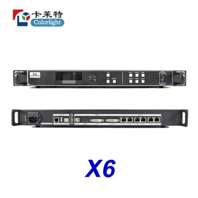 Colorlight X6 Professional LED Screen Controller Broadcast Grade Scalable Multi-Signal Seamless Switch Video Processor Supports
