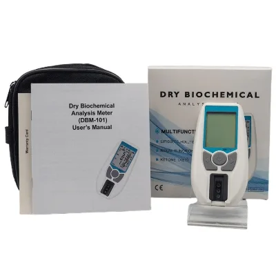 Auto Dry Blood Analysis Meter for Veterinary Test Strips Easy Diagnosis Injection 12 Months Warranty Full Renal Function Testing