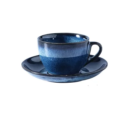 Coarse Pottery Clay Cup; Western European Style Latte Coffee Cup; Milk Coffee Cup