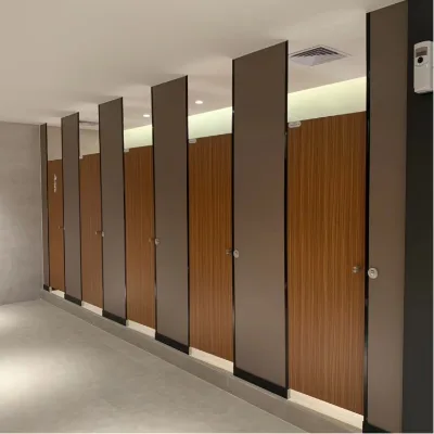 Foshan Modern HPL Laminate Toilet Cubicle with Eco-Friendly Design and Easy Installation for Bathroom Use
