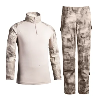Frog Suit G2 Camouflage Rip-Stop Tactical Suit AU Camo Frog Combat Suit for Men
