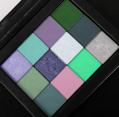 High Pigment Customized Eyeshadow Palette 12 Colors Pressed Powder Palettes