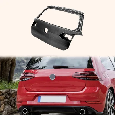 For VW Golf 7 TSI GTI R-LINE 2015-20 Carbon OE Style Rear Trunk Hatchback Body