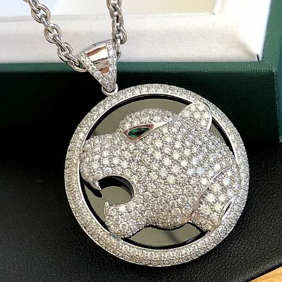 Full Diamond Pendant Silver VVS  Iced Out Moissanite CAD Render Fee of Hip Hop Charm Pendant Necklace for Men Jewelry