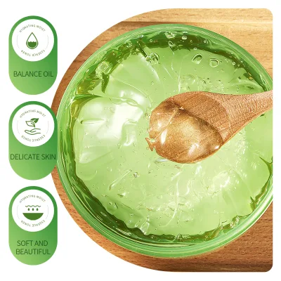 OEM EBUG herb Ingredients Moisturizing Oil-control Brighten Skin Sunblock Aloe Vera Gel