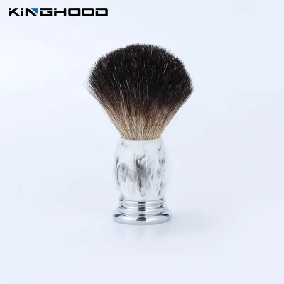 Private Label Oem Luxury  Badger Hair Resin Synthetic Shaving Brush