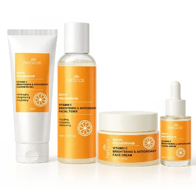 Organic Vitamin C Set Brightening & Anti-Aging Antioxidant Vitamin c Hydrating Face Set