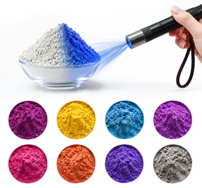 Reversible Photochromic Pigment UV Sunlight Sensitive Color Changing Powder for Plastic Coating Textile Anti-counterfeit Crafts