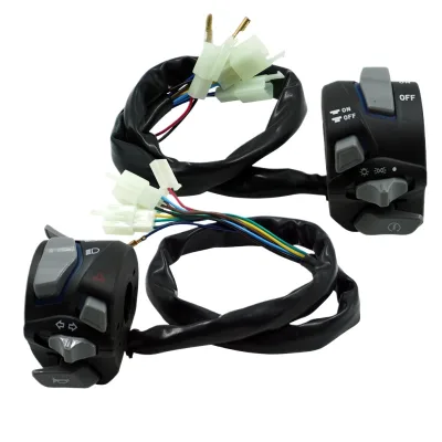 Nine-in-One Function LED Luminous Motorcycle Accessory Calf Handle Seat Combination Switch Electric Start Double Speaker