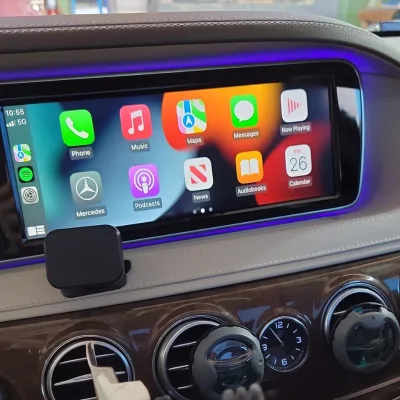 Wireless CarPlay Android Auto Integration for Mercedes Class a B C E S G E CLA CLS GLK GLE GLA ML SL SLC SLK AMG W204 W205 W222