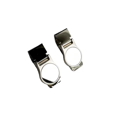 High Quality Zinc Alloy Stainless Steel Metal Custom Logo Money Clips Cash Clips