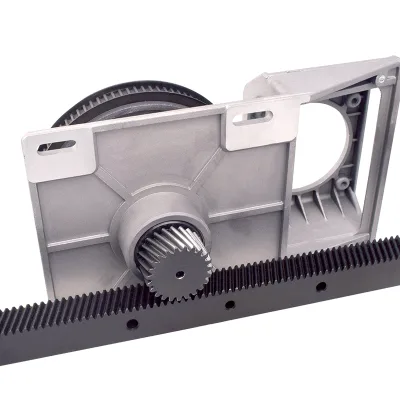 High Quality 1.25M,1.5M,2M Helical Wheel Spur Gears Toothed Gear Rack and Pinion for Cnc Parts