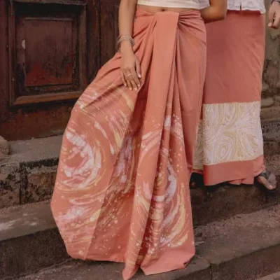 Cotton Sarong Lightweight Summer Beach Wrap Scarf Strapless One-Piece Cover-Up Pattern Plus Size Women Bikini Beachwear