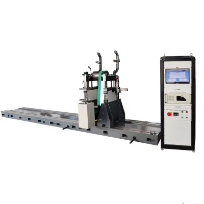 BLT YYQ-8000 Belt Drive Rotor Dynamic Balancing Machine Heavy Duty Hard Support Balancer for Large Motor Rotor Turbine Roller