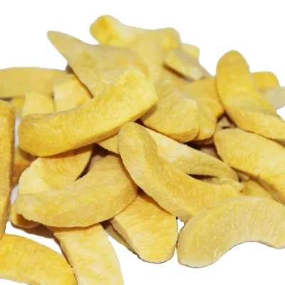 HALAL KOSHER CERTIFICATE Freeze-Dried Sweet Hard Yellow Peach Vegan Food Fruit Box ODM OEM Private Label