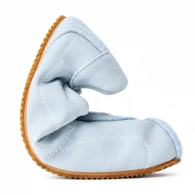 Suede Leather Barefoot Sneakers with Flexible Sole, Lace-Up Minimalist Casual Shoes for Everyday Walking