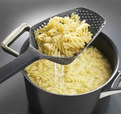 Nylon Scoop Colander Pasta Utensil Heat Resistant Strainer