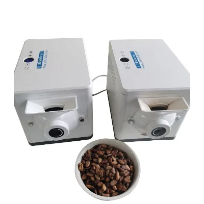Small Capacity Rotary Cocoa Bean Nut Grain peanuts Coffee Beans Roasting Machine