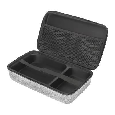 Hard PU Grey Cover Accept Customized OEM Service Waterproof Eva Storage Zipper Case Bag