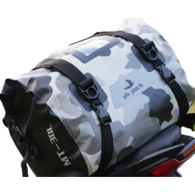 Hot Sale Waterproof Large Capacity Luggage Pack Riding Travel Equipment Motorcycle Saddlebag Tail Bag