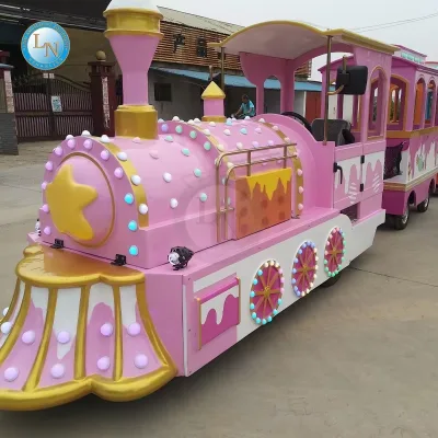 2026 New Design High Quality Trackless Train Good Price Electric Trackless Train for Sale