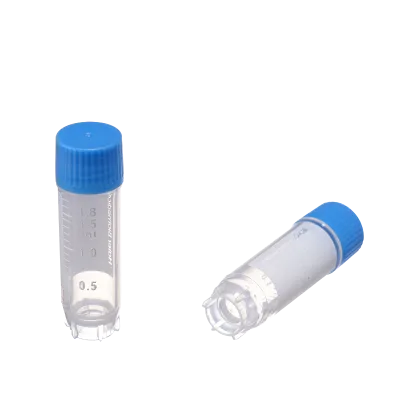 Lab Supplies 1.8ml 2ml Transparent Plastic Microtube Sample Tube Freezing Cryo Vails Cryogenic Cryovial Tube