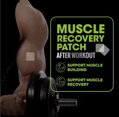Customized health transdermal muscle recovery patch, relieves soreness and accelerates healing