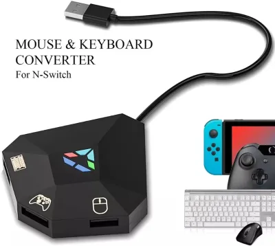 Keyboard and Mouse Adapter for Nintend Switch Keyboard and Mouse Adapter for PS4/ Xbox One/PS3/ Xbox 360