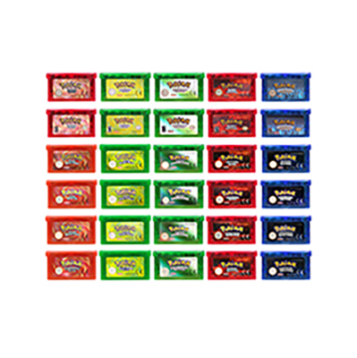Pokmon Video Game Retro All in One Card 32 Bit Game Cartridge for gba Gameboy Advance