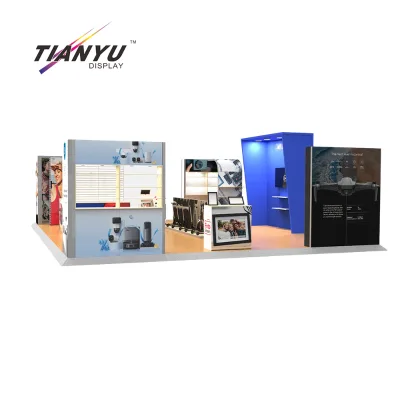 Tianyu 2 Story Expo Display Modularer Frameless High Brightness Quality Professional Show Canton Fair Retail Premium Duo