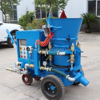 3m3 /h Electric Refractory Guniting Motor Concrete Spray Gunite Refractory Gunning Machine for Repairing Refinery