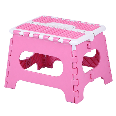 2022 New Item Plastic Fishing Camping Foldable Antislip Massage Stool Folding Step Stool Portable Stools