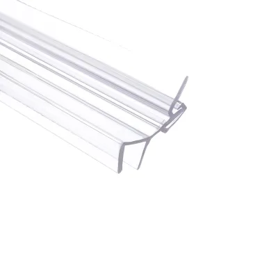 H-type Seal Strip Custom-made Wholesale Waterproof and Rust-resistant Polycarbonate for 3/8-inch Glass Bathroom Modern