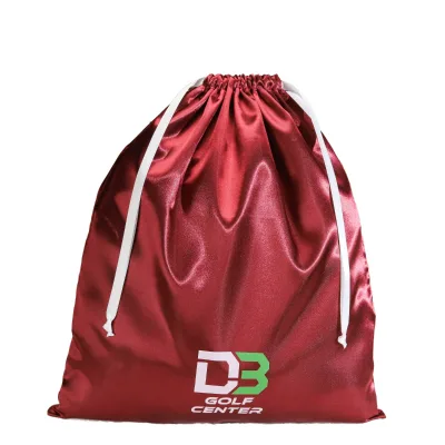 Custom High Quality Satin Drawstring Soft Dust Packing Bags for Jewelry Thicker Gift Bags