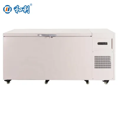Hot Seller Large Capacity 1000 L -65 Degree Horizontal Ultra-low Temperature Freezer for Fresh Produce Wholesale