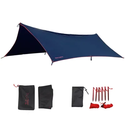 Wholesale 2.95m*3m 210T Polyester Camping Tarp,sun Shelter for Travelling