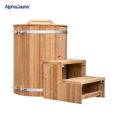 1 Person Cold Plunge Tub With Machine Indoor Ice Bath and Water Cooler Optional New