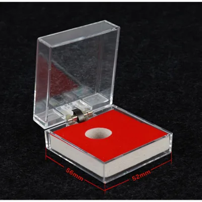 Badge Coin Medal Display Box with Customize Insert Foam