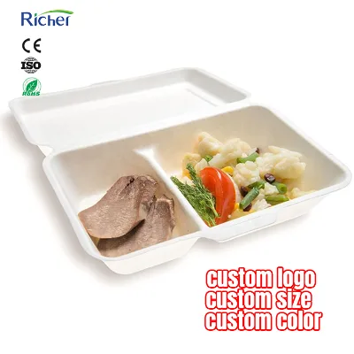 Premium Quality Eco Friendly Sugarcane Bagasse Compostable Dinnerware Set with Plate Bowl Cup for Hotel Restaurant