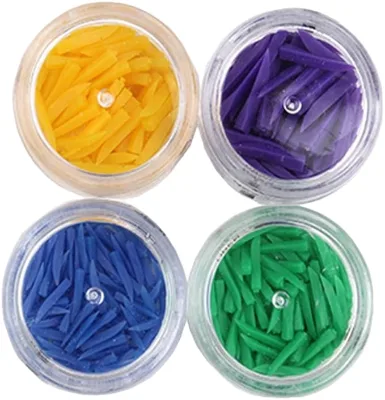 Hot Selling 4 Sizes Disposable Dental Plastic Wedge,Disposable Diastema Wedges Dental Fixing Wedge