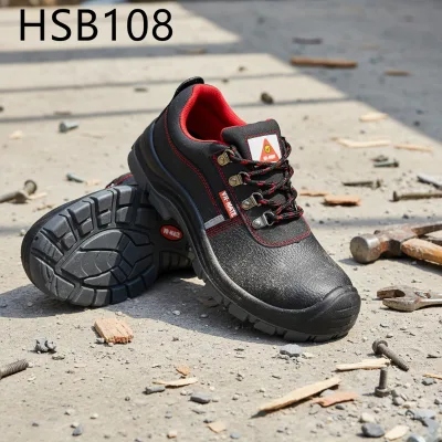 ZYF,tough Environments Anti-starch Embossed Leather Safety Shoes Tunnel Excavation Anti-acid&alkali Outsole Work Boots HSB108