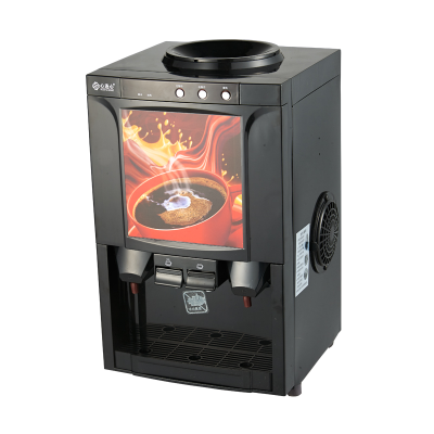 Automatic Instant Espresso Coffee Machine 2 Canisters for Hot and Warm Coffee for Office and Commercial Use