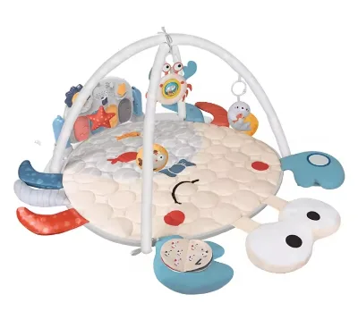 HY Baby Gym Play Mat Infant Play Mat with Detachable Toys for Sensory Exploration and Motor Skill Development Gifts for Baby