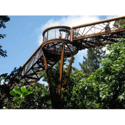 China Treetop Adventure Park Playground Manufacturer-Commercial Outdoor Nylon Material