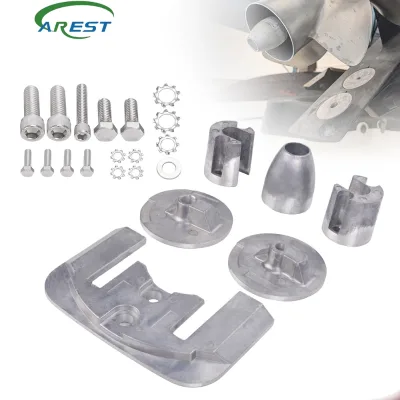Wholesale of complete aluminum anode protection Kit for cross-border Marine modification compatible with 2004+ Bravo 3 Kit