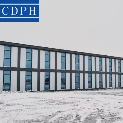 Modular Project Office Camp with Dining Facilities | Prefabricated Engineering Workplace Solution for Remote Construction Sites