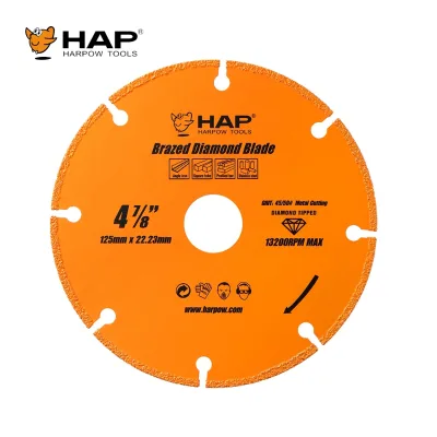 125mm 45# Diamond Saw Blade for Cutting Reinforced Concrete and Marble Stone