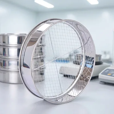 Wear Resistant Stainless Steel Test Sieve Laboratory Sampling Sieving Tool