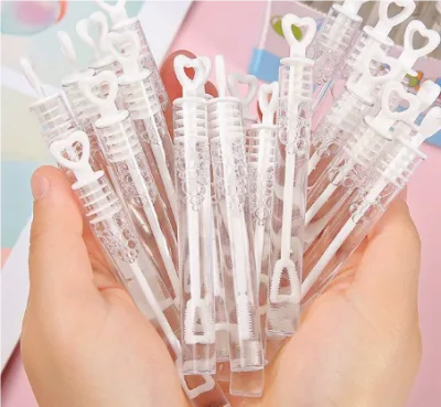 Wholesale New Novelty Summer Toy Activity Party Favor Assorted Colors Set Bubble Water Wand for Kids